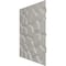 Ekena Millwork 19 5/8in. W x 19 5/8in. H Dublin EnduraWall Decorative 3D Wall Panel Covers 2.67 Sq. Ft. WP20X20DUGBE - alternate 6
